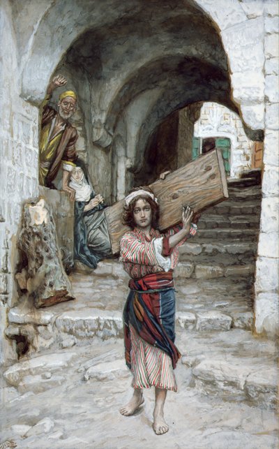 De Jeugd van Jezus, illustratie voor Het Leven van Christus, c.1886-94 door James Jacques Joseph Tissot