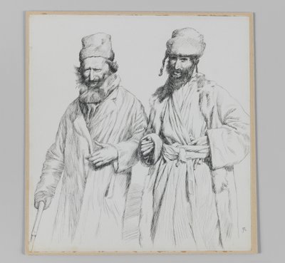 Typen van Judea, illustratie uit Het Leven van Onze Heer Jezus Christus door James Jacques Joseph Tissot