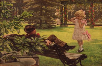 Oom Fred, c.1879 door James Jacques Joseph Tissot