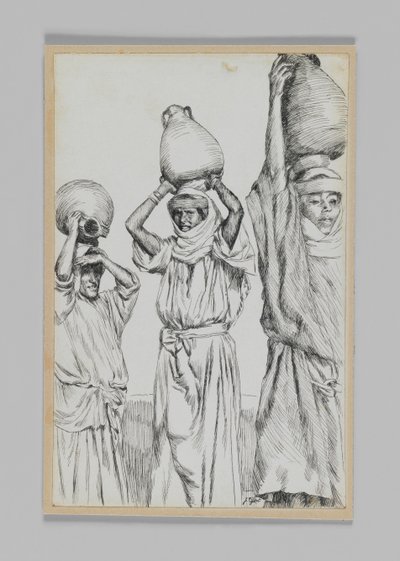 Vrouwen van Galilea, illustratie uit Het Leven van Onze Heer Jezus Christus door James Jacques Joseph Tissot