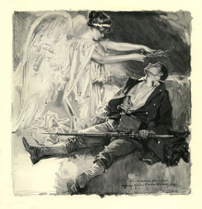 Sint-Michiel van België door James Jebusa Shannon