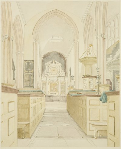 Interieur van All Saints