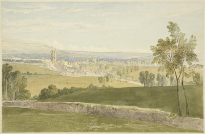 Keynsham vanaf Durley Hill door James Johnson