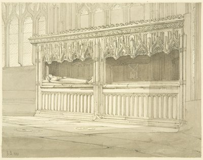 Monument voor Sir Thomas Mede in St Mary Redcliffe door James Johnson