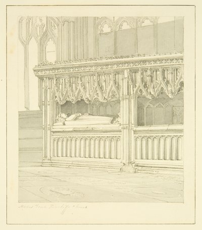 Monument voor Sir Thomas Mede in St Mary Redcliffe door James Johnson