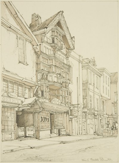 Oud Huis, 52 Wine Street door James Johnson