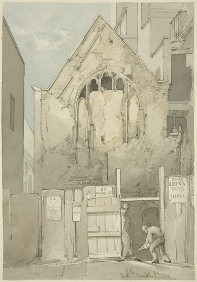 De ontdekking van een oostelijk raam van de All Saints