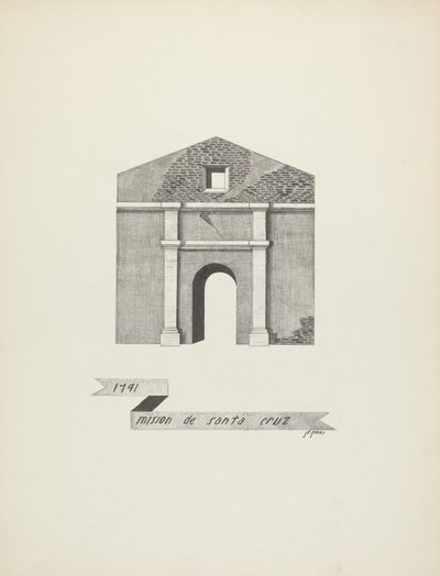 Missie van Santa Cruz door James Jones