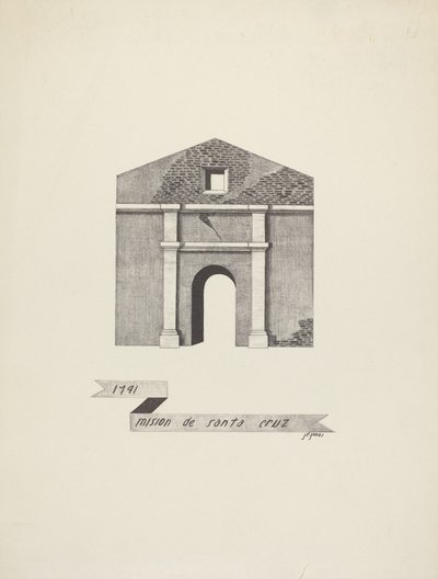 Missie van Santa Cruz door James Jones
