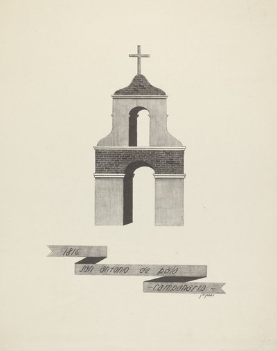 San Antonio de Pala - Campanario door James Jones
