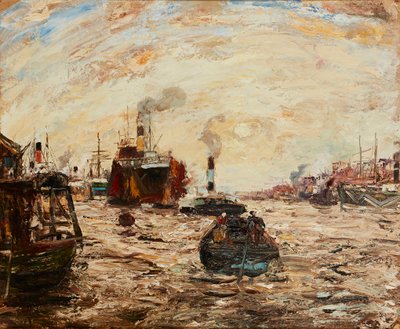 De Westerse Zon, Rivier Clyde door James Kay