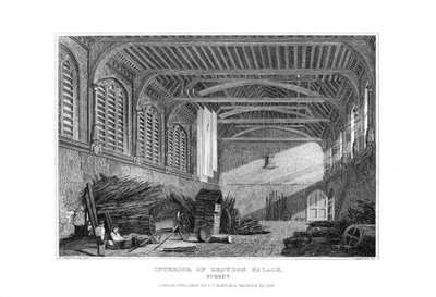 Interieur van Croydon Palace, Surrey door James Lambert