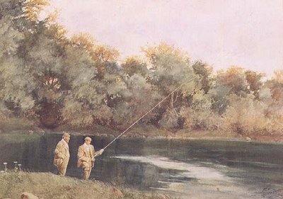 Bij de Vale of Health Pond, Hampstead Heath door James Loxham Browne