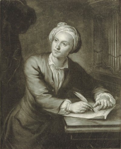 John Frederick Lampe door James MacArdell