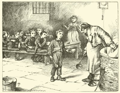 Oliver Twist vraagt om meer door James Mahoney