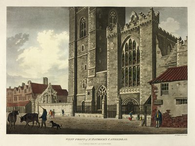 Westelijke voorkant van St. Patrick