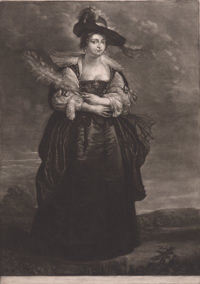 Lady Helena Forman door James McArdell