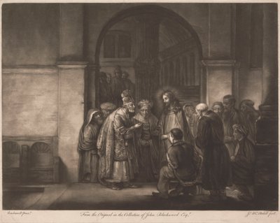 De Schatting van de Munt door James McArdell