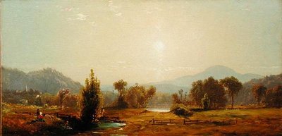 Uitzicht op de Catskills door James McDougal Hart