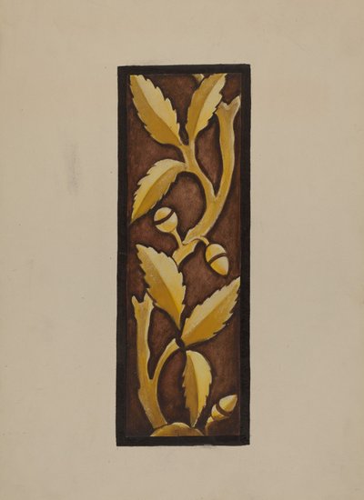 Geschilderd Glas - Zeemanskerk, c. 1937 door James McLellan