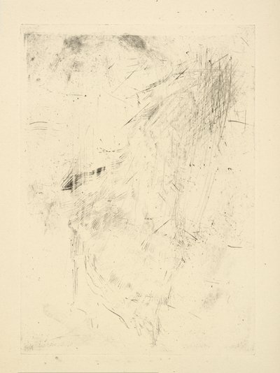 [76] Impressies van geannuleerde platen door Whistler - [Zittende figuur?] door James Abbott McNeill Whistler