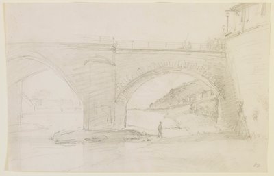 Een Brug door James Abbott McNeill Whistler