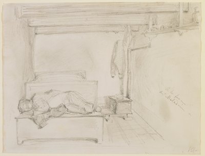 Op de boerderij van Maladrie door James Abbott McNeill Whistler