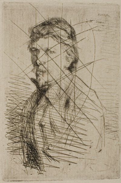 Auguste Delâtre, drukker door James McNeill Whistler