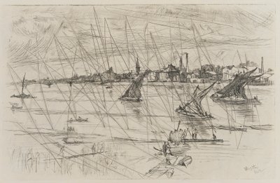 Battersea Reach door James Abbott McNeill Whistler