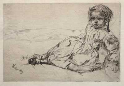Bibi Valentijn door James McNeill Whistler