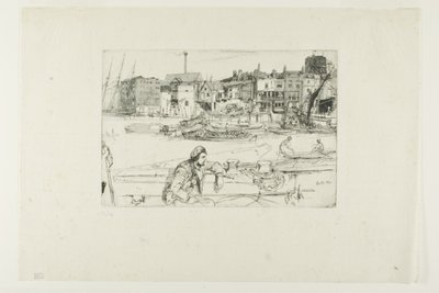 Zwarte Leeuw Werf door James McNeill Whistler