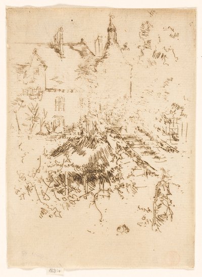 Château Touraine door James McNeill Whistler