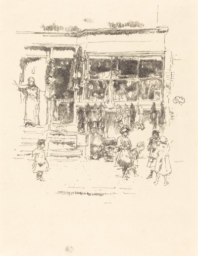 Chelsea Rags door James Abbott McNeill Whistler