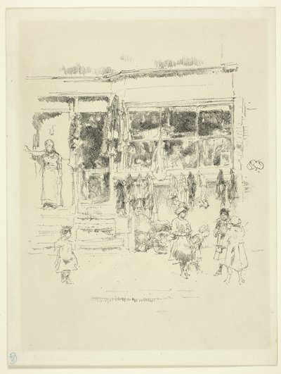 Chelsea vodden door James Abbott McNeill Whistler