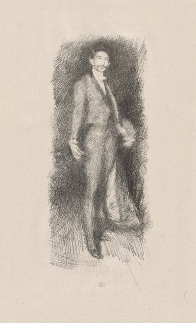 Graaf Robert de Montesquiou, nr. 2 door James Abbott McNeill Whistler
