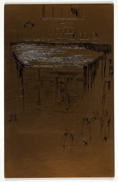 Drury Lane door James Abbott McNeill Whistler