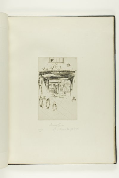 Drury Lane door James McNeill Whistler