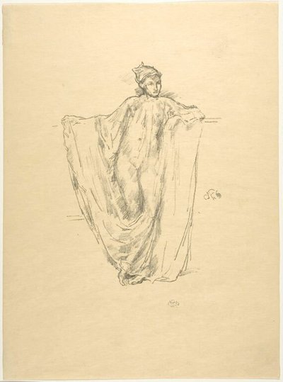 Figuur Studie door James McNeill Whistler