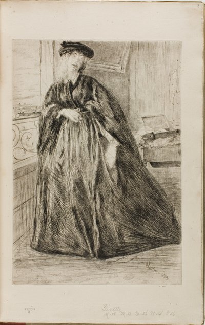 Finette door James Abbott McNeill Whistler