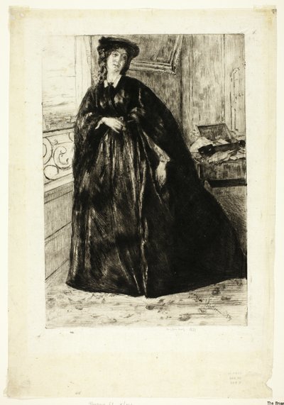 Finette door James Abbott McNeill Whistler