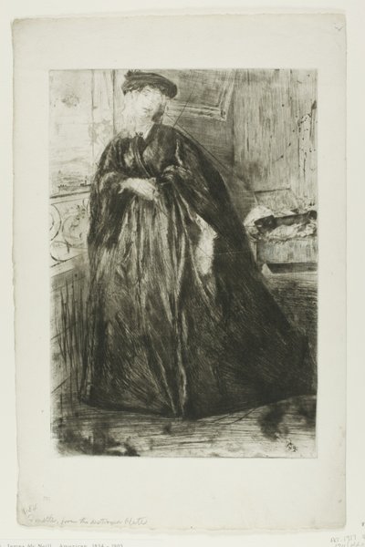 Finette door James Abbott McNeill Whistler