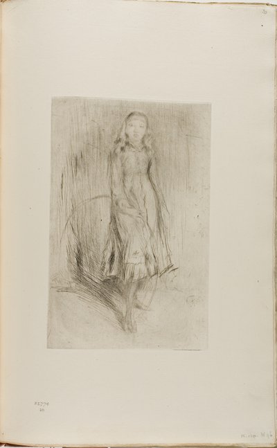 Florence Leyland door James Abbott McNeill Whistler