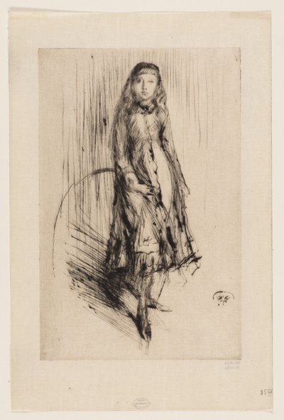 Florence Leyland door James Abbott McNeill Whistler
