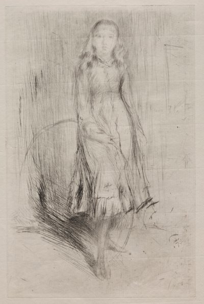Florence Leyland door James McNeill Whistler