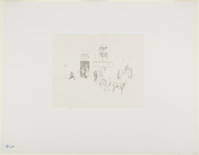 Gaiety toneeldeur door James Abbott McNeill Whistler