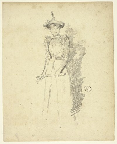 Zweedse Handschoenen door James Abbott McNeill Whistler