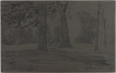 Greenwich Park door James Abbott McNeill Whistler