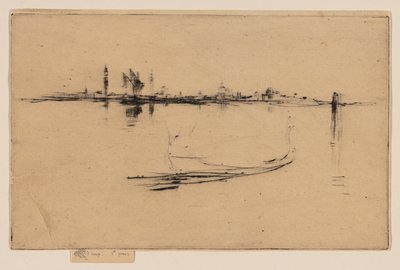 Eilanden: Avond door James Abbott McNeill Whistler