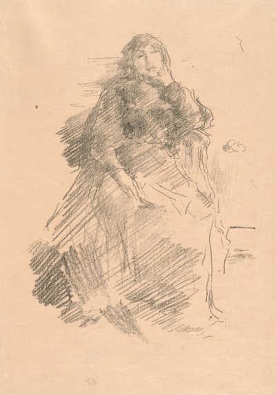 La Belle Dame paresseuse door James Abbott McNeill Whistler