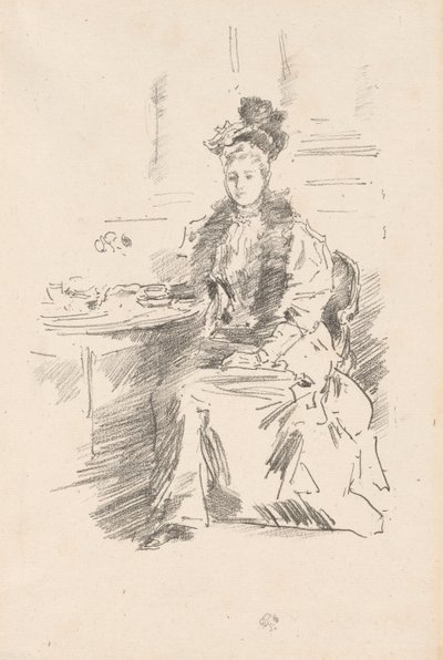 La Jolie New Yorkaise door James Abbott McNeill Whistler
